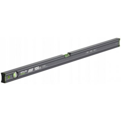 Hliníková vodováha 80 cm Antracit Vodováha Stalco Vseries S010265513 – Hledejceny.cz