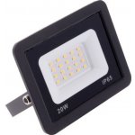 Solight LED venkovní reflektor SLIM, 20W, 1400lm, 3000K, černá SOLIGHT WM-20W-G – Zboží Mobilmania