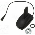 4CARMEDIA ANT.S09.2 Antenna: automotive; SHARK; AM,FM; RAKU II female; 2dB; 5dB; black – Hledejceny.cz