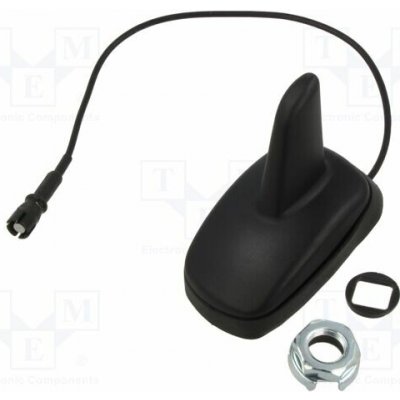 4CARMEDIA ANT.S09.2 Antenna: automotive; SHARK; AM,FM; RAKU II female; 2dB; 5dB; black – Hledejceny.cz