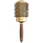 Olivia Garden kartáč Expert Blowout Shine Gold & Brown 65 mm – Zboží Dáma