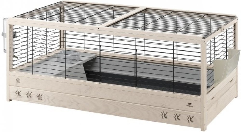 Ferplast Dřevěná klec pro hlodavce Arena 125 x 64,5 x 51 cm | Srovnanicen.cz