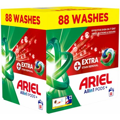 Ariel Plus Extra Clean kapsle na praní 88 PD – Sleviste.cz