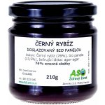 ASO Zdravý život černý rybíz doslazovaný Bio panelou 450 g – Zboží Dáma