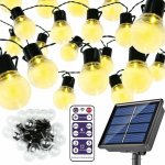SOLAR R24 15 Solární světelný řetěz teplá bílá 24LED 15Metrů – Zboží Dáma
