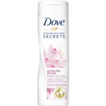 Dove Nourishing Secrets Glowing Ritual tělové mléko (Lotus Flower Extract and Rice Milk) 400 ml – Hledejceny.cz