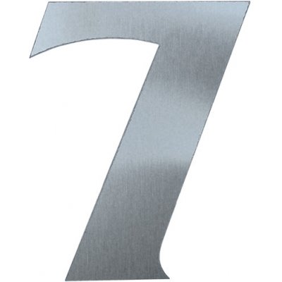 Kateon Nerezové domovní číslo popisné - FRANCE varianta: číslo 7 – Zboží Mobilmania
