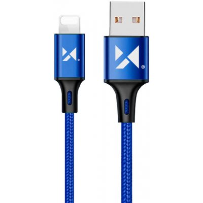 Levné Kryty Datový kabel Wozinsky WUC-L1BE Lightning 2,4A 1m modrý – Zboží Mobilmania