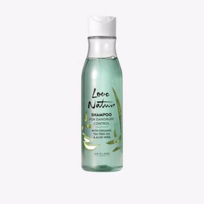 Oriflame Love Nature Šampon proti lupům s bio olejem z čajovníku a aloe vera 250 ml – Zboží Mobilmania