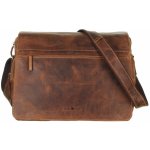 Greenburry kožená taška 1766-25 hnědá – Hledejceny.cz