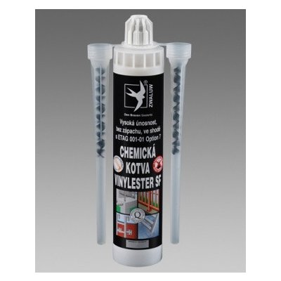 Chemická kotva VINYLESTER SF PROFI (bez styrenu) 300ml (karton) – Hledejceny.cz