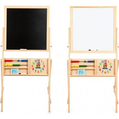 Derrson Multifunkční oboustranná dřevěná tabule 115 x 56 cm – Zboží Živě