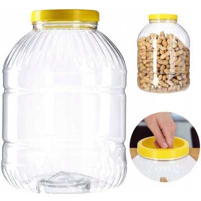 Kadax Zavařovací Sklenice K4492 s víčkem 5 l – Sleviste.cz