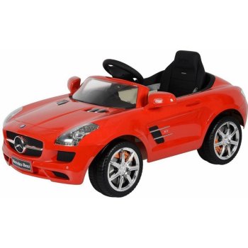 Rastar elektrické auto Mercedes Benz SLS AMG červená