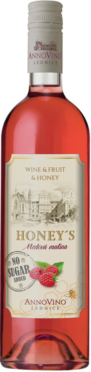 Annovino Medová Malina 9,4% 0,75 l (holá láhev)