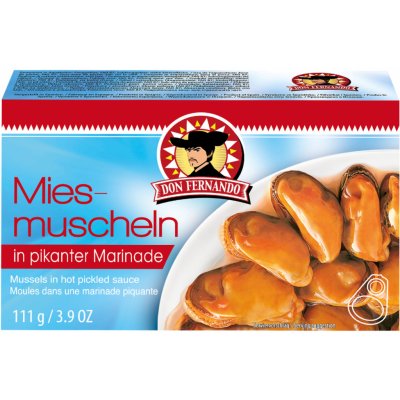 Don Fernando Mušle v pikantní marinádě 111 g – Zboží Dáma