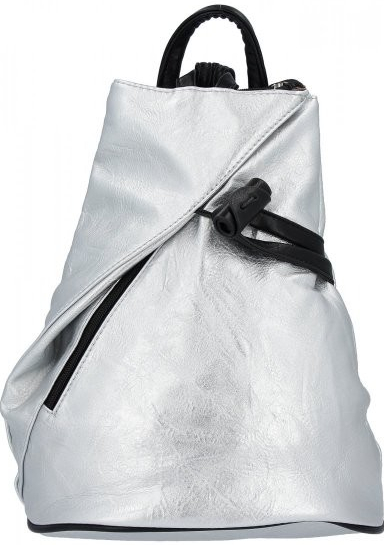 Hernan dámská kabelka batůžek stříbrná HB0246