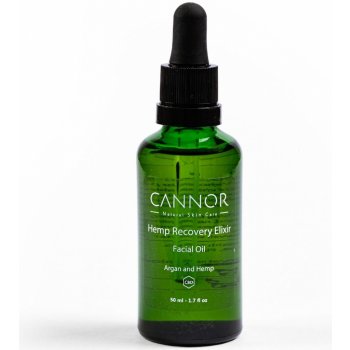 Cannor pleťový olej s CBD Hemp Recovery Elixir 50 ml