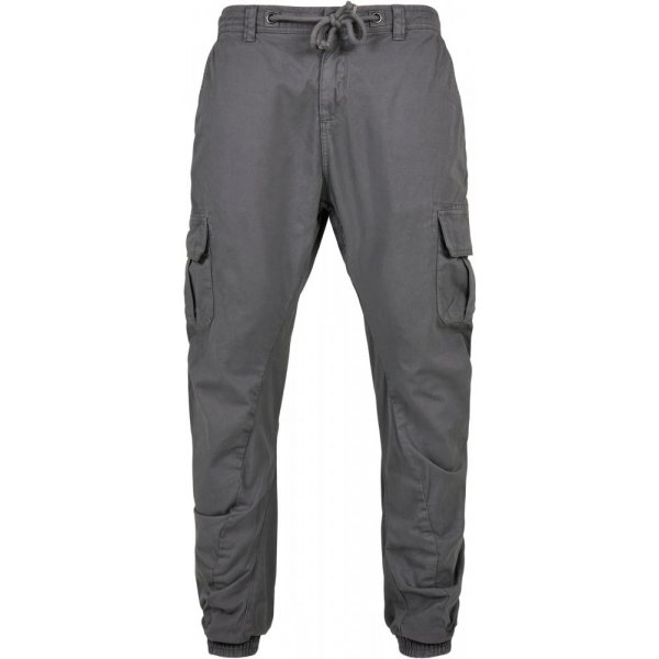 Pánské klasické kalhoty Urban Classics pánské kalhoty Cargo Jogging šedé