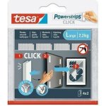 Tesa ® Samolepicí proužky se suchým zipem Powerstrips CLICK 4 x 2 L (77722-00003-00) – Hledejceny.cz