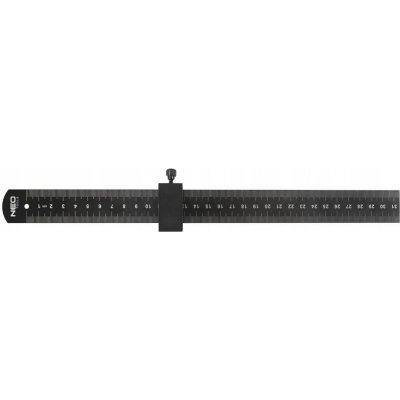 NEO Tools Pravítko s polohovacím blokem 30 cm – Zbozi.Blesk.cz