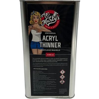 Marty's Akrylátové ředidlo 5l – HobbyKompas.cz