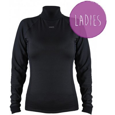 Triko Hiko TEDDY Fleece dámské Černá – Zboží Dáma