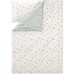 Livarno povlečení z mikrovláknitého saténu jahody 140x200 70x90 – Zbozi.Blesk.cz