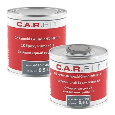 C.A.R.Fit Epoxidový základ šedý 1l/bal vč. tužidla 1:1 | Zboží Auto