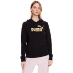 Puma dámská mikina ESS+ METALLIC LOGO HOODIE TR 849096-01 BLACK – Sleviste.cz