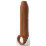 X-tensions Elite Pipedream Fantasy Uncut Silicone Penis Enhancer with Strap Tan – Hledejceny.cz