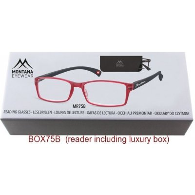 Montana Eyewear Dioptrické brýle BOX75B Red – Zboží Mobilmania
