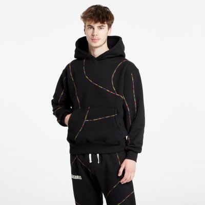 PLEASURES Vein Hoodie Black