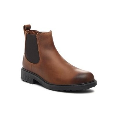 Clarks kotníková obuv s elastickým prvkem Orinoco2 Lane 261747824 Brown Snuff – Zboží Mobilmania