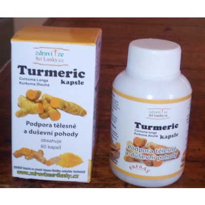 TURMERIC ve formě 60 kapslí – Hledejceny.cz