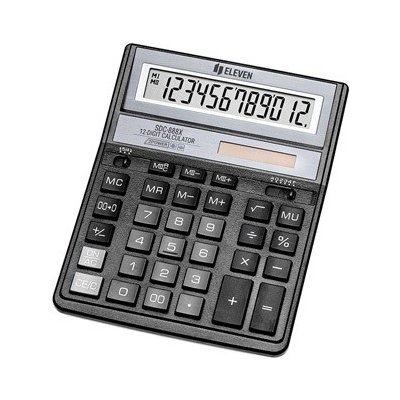 Eleven Kalkulačka SDC888XBK černá – Zbozi.Blesk.cz