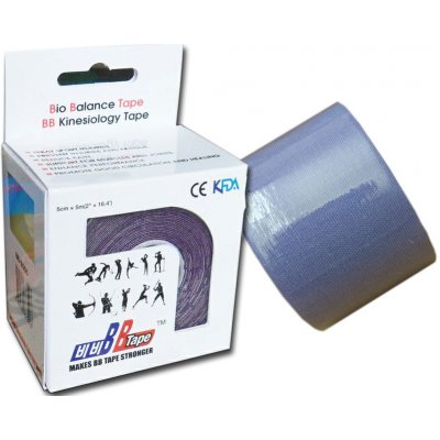 BB Tape kineziologický tejp violet 5m x 5cm – Zbozi.Blesk.cz