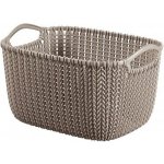 CURVER 226165 KNIT košík 19L - hnědý – Hledejceny.cz