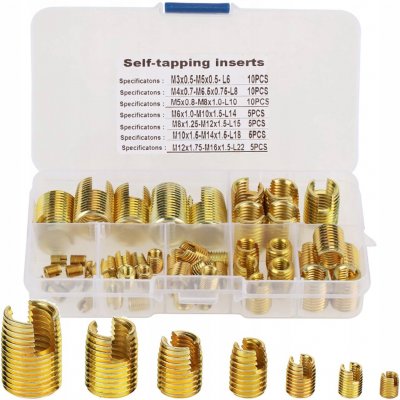 Pouzdra pro opravu závitu M3/M4/M5/M6/M8/M10/M12 – Hledejceny.cz