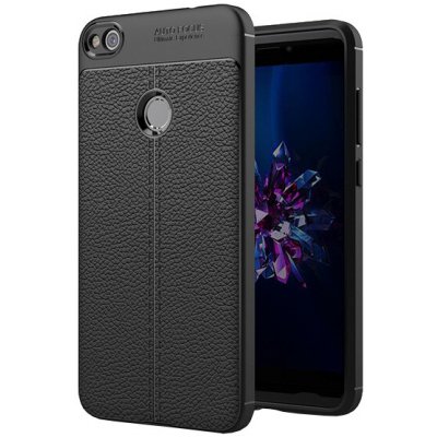 lichi pattern černý – Huawei P9 Lite 2017 / P8 Lite 2017 / Honor 8 Lite – Sleviste.cz