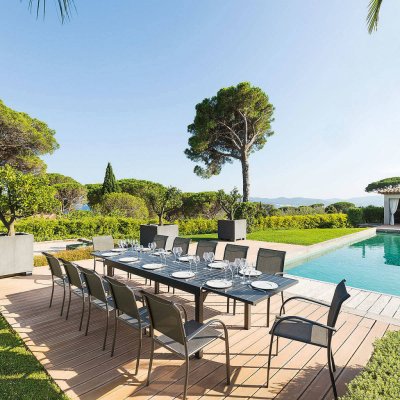 DEOKORK Hliníková sestava VALENCIA 1+12 (antracit) – Sleviste.cz