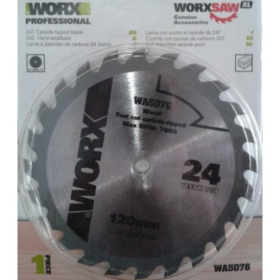 WORX profi kotouč na dřevo WA5076 pro WU427 – Hledejceny.cz