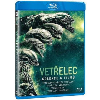 Vetřelec: Kompletní kolekce 6 filmů DVD - 6xDVD