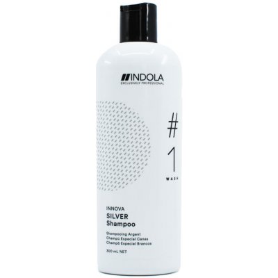 Indola Silver šampon neutralizující žluté tóny 300 ml – Zbozi.Blesk.cz