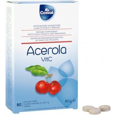 Cosval Acerola 1000 mg 80 tablet – Hledejceny.cz