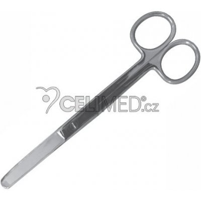 Celimed 6-0047-C nůžky rovné tupé 15 cm – Hledejceny.cz