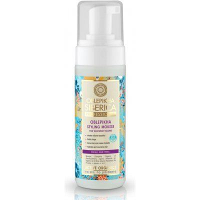 Natura Siberica Rakytníková pěna pro maximální objem Oblepikha Siberica 170 ml – Zboží Dáma