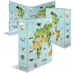 HERMA Pákový pořadač A4 7 cm World map/Mapa světa – Zboží Živě