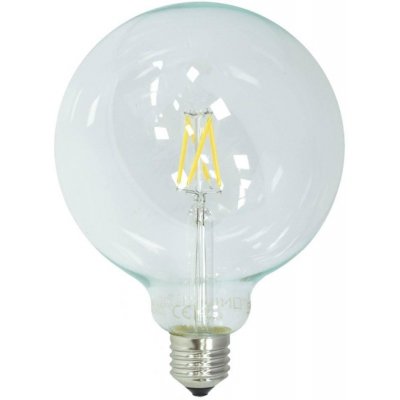 Optonica LED Filament žárovka G125 E27 6.5W Neutrální bílá – Hledejceny.cz