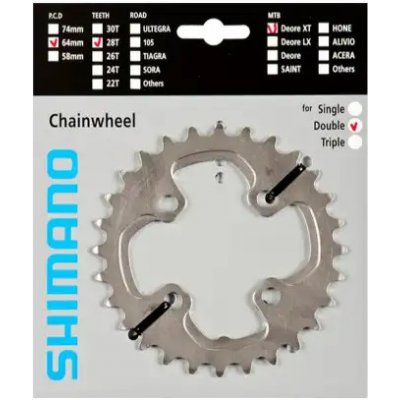 Shimano Deore XT FC-M785 28 zubů převodník 28 zubů – Zbozi.Blesk.cz